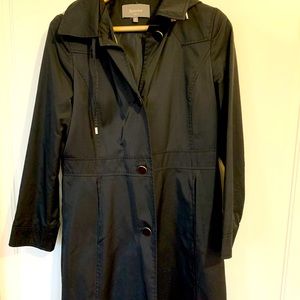 Ladies raincoat with hood